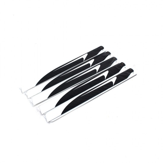 1 Pair ONERC Glassy Carbon Main Blade For ALZRC 450 ALIGN 450 RC Helicopter 325MM