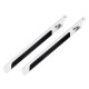 1 Pair RJX HOBBY 325mm Carbon Fiber Main Blade FBL Version For 450 Class RC Helicopter