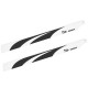 1 Pari RJX 600mm Carbon Fiber Main Blade For RJX X-TREME 50 T-REX 600 RC Helicopter