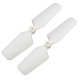 10 Pairs WLtoys V911S V966 V930 V977 V988 RC Heli Parts Tail Blade White V966-020