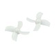 20PCS 31mm 4-blade Propeller for Kingkong/LDARC TINY 6 6X Tiny Whoop Eachine E010 E010C E010S Blade Inductrix RC Quadcopter