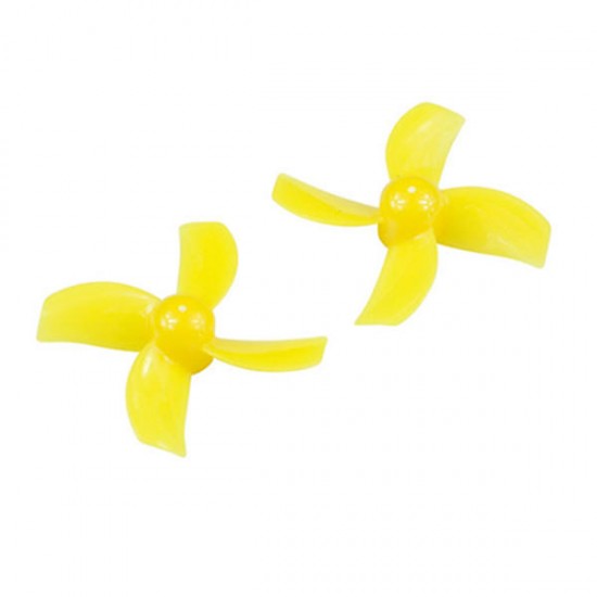 20PCS 31mm 4-blade Propeller for Kingkong/LDARC TINY 6 6X Tiny Whoop Eachine E010 E010C E010S Blade Inductrix RC Quadcopter