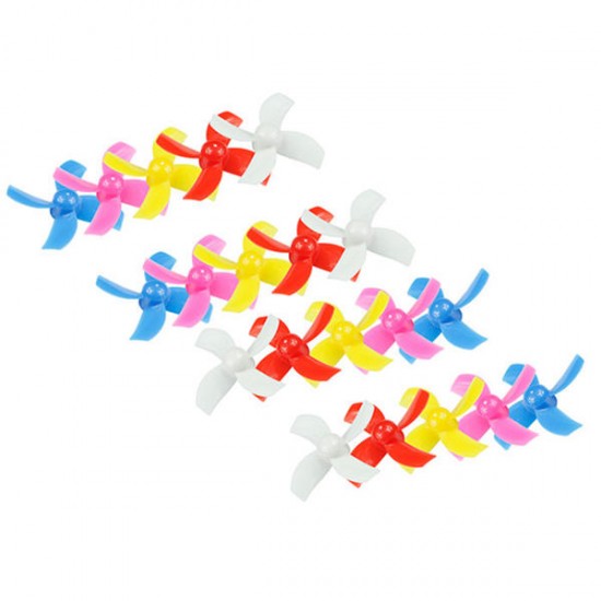 20PCS 31mm 4-blade Propeller for Kingkong/LDARC TINY 6 6X Tiny Whoop Eachine E010 E010C E010S Blade Inductrix RC Quadcopter