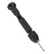 0.3-3.8mm Mini Aluminum Hand Drill with Twist Drill Bits Chuck Drilling Rotary Tools