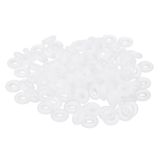 100Pcs M2 M3 Silicone O-shape Ring Damper Damping For F3/F4/CC3D Flight Control FPV RC Drone