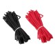 10m 2/3/4/5/6mm Heat Shrink Tube Tubing Black Red Color for Lipo Battery