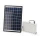 10W Lithium Battery Solar Powered Lighting System