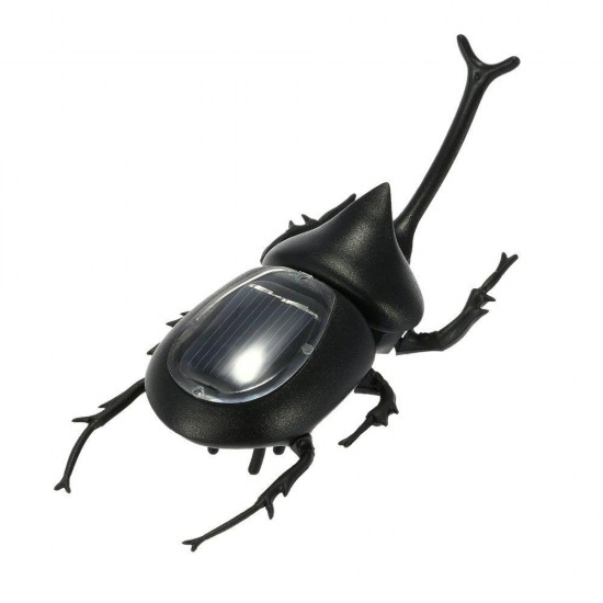 11.5cm Cute Solar Beetle Solar Powered Toy Beetle Children's Educational Toy