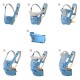 7 in 1 Adjustable Baby Infant Sling Carrier Breathable Ergonomic Wrap Backpack Baby Carriers