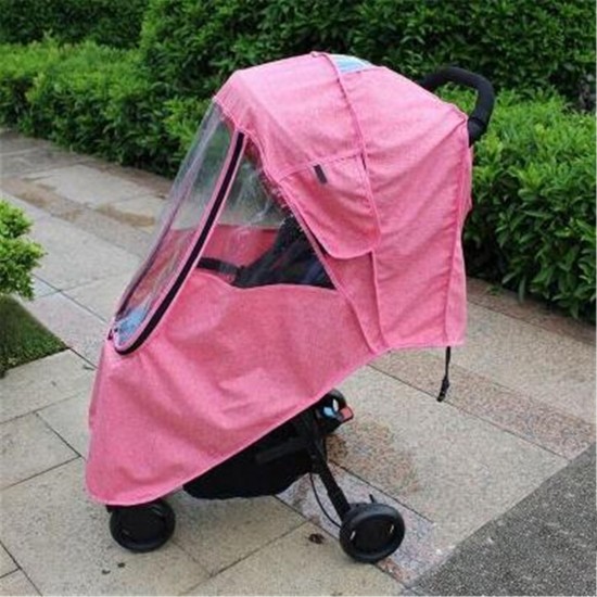 Baby Car Seat Cover Warm Waterproof Snow Wind Rain Shield  Baby Stroller Pushchair