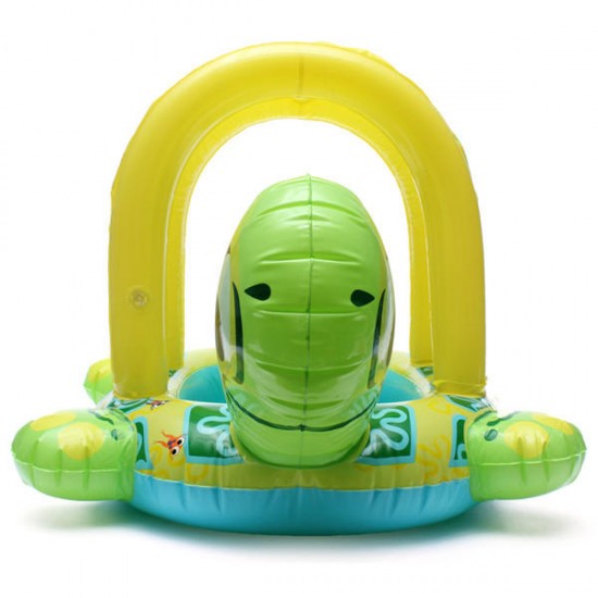 Baby Kids Tortoise Shape Inflatable Pool Float Seat Boat Water Swim Ring