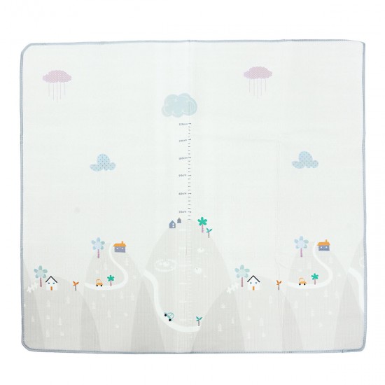 Baby Play Mat Toddler Playroom Activity Rug Nursery Dual Sided Carpet Blanket