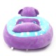 Baby Soft Learn Sitting Chair Cushion Training Inflatable Seat Nursing Pillows Child Safety Seat Belt