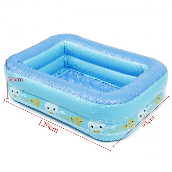 Baby kids Toddler Child PVC Inflatable Swimming Pools Bath Spas Summer Fun Toy