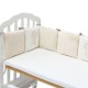 6PC A Set Baby Bed Bumpers Cotton Plush Safety Infant Toddler Nursery Beding Protection