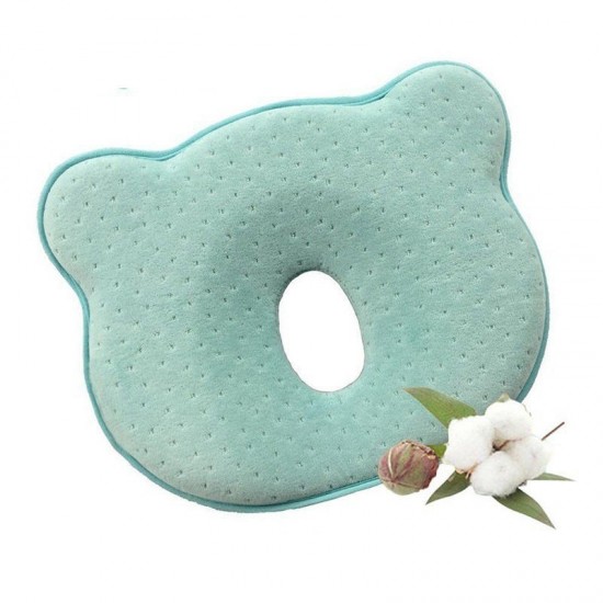 Baby Pillow Infant Toddler Sleep Positioner Anti Roll Cushion Flat Head Protection for Baby Cotton Pillow