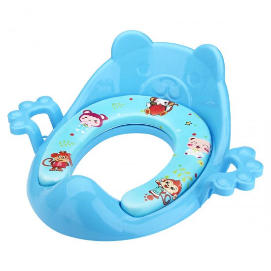 Baby Toilet Trainer Cute Cartoons Safe Handles Kids Toddler Potty Chair Seat Baby Potties Seat Baby Toilet Trainer Cute Cartoons Safe Handles Kids Toddler Potty Chair Seat Baby Potties Seat