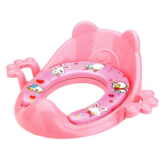 Baby Toilet Trainer Cute Cartoons Safe Handles Kids Toddler Potty Chair Seat Baby Potties Seat Baby Toilet Trainer Cute Cartoons Safe Handles Kids Toddler Potty Chair Seat Baby Potties Seat