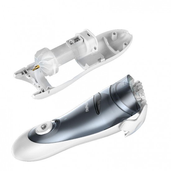 Enssu ES960 Automatic Suction Hair Clipper Professional Electric Kids Hair Trimmer USB Rechargeable Waterproof Hair Cutting Machine with Security Lock for Baby Kids Adults Enssu ES960 Automatic Suction Hair Clipper Professional Electric Kids Hair Trimmer USB Rechargeable Waterproof Hair Cutting Machine with Security Lock for Baby Kids Adults