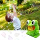 Frog Automatic Bubble Blower Maker Music Machine Bath Children Kids Outdoor Toy Bubble Blower