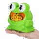 Frog Automatic Bubble Blower Maker Music Machine Bath Children Kids Outdoor Toy Bubble Blower