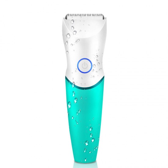 GL Waterproof Electric Ceramic Blade Hair Clipper Razor Child Baby Men Shaver Adjustable Hair Trimmer with Extra Limiting Comb Rechargeable Battery