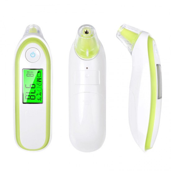 LCD Digital Infrared Baby Thermometer Non-contact Ear & Forehead Laser Body Temperature Baby Adult Medical Fever Thermometer