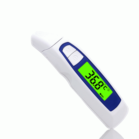 Loskii YI-100 Digital Infrared Non-contact Forehead Ear Infant Baby Thermometer Electronic Body Thermometer for Baby Kids Adults Elders