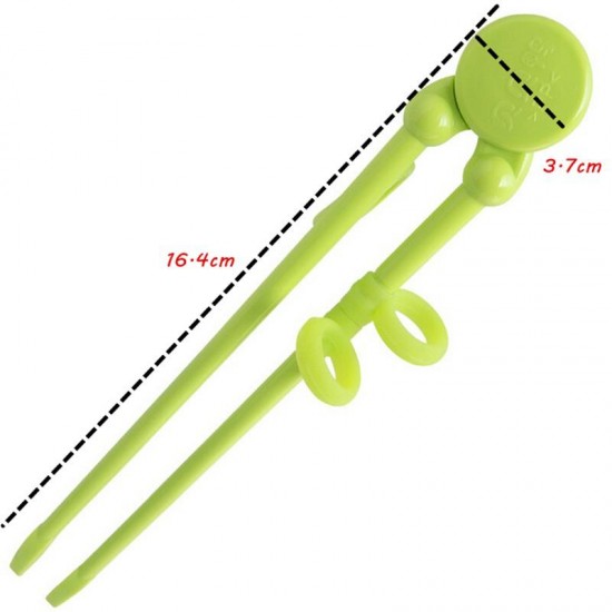 1 Pair Children Kids Beginner Training Helper Chopsticks Cheater Developmental Early Learning Toy 1 Pair Children Kids Beginner Training Helper Chopsticks Cheater Developmental Early Learning Toy
