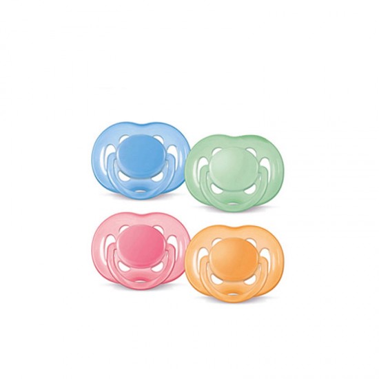 Avent SCF178/14 1pc Infant Silicone Pacifier (For 6-18 M) Baby Nipple BPA Free Orthodontic Soother