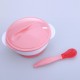 Baby Feeding Sucker Bowl with Temperature Sensing Spoon Suction Cup Bowl Dishes Tableware Baby Feeding Sucker Bowl with Temperature Sensing Spoon Suction Cup Bowl Dishes Tableware