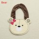 Baby Infant Cartoon Bib Waterproof Girl Boy Cotton Bibs Animals Soft Saliva Towels