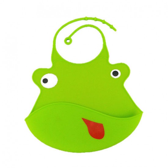 Cartoon Animal Kids Silicone Bib Baby Children Adjustable Waterproof Bib Baby Feeding Tools Crumb Catcher Cartoon Animal Kids Silicone Bib Baby Children Adjustable Waterproof Bib Baby Feeding Tools Crumb Catcher