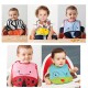 Cute Cartoon Animal Baby Infant Waterproof Bibs Scarf Feeding Supplies