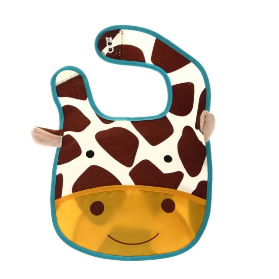 Cute Cartoon Animal Baby Infant Waterproof Bibs Scarf Feeding Supplies