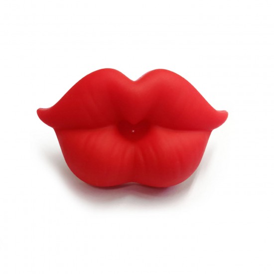 Lips Kiss Shape Baby Pacifier Food Grade Silicone Soother Teether Orthodontic Dummy Baby Nipple