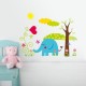 Baby Kids Room Cute Cartoon Jungle Animals DIY Removable Wall Sticker Decal Kid Nursery Home Art Decoration