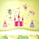 Children Kids Princess Girl Waterproof Removable Sweet Fairy Castle Wall Stickers Decal Bedroom DIY Decoration Children Kids Princess Girl Waterproof Removable Sweet Fairy Castle Wall Stickers Decal Bedroom DIY Decoration