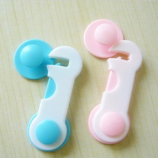 Baby Kid Toddler Safety Gear Plastic Door Drawer Wardrobe Protection Lock Baby Kid Toddler Safety Gear Plastic Door Drawer Wardrobe Protection Lock