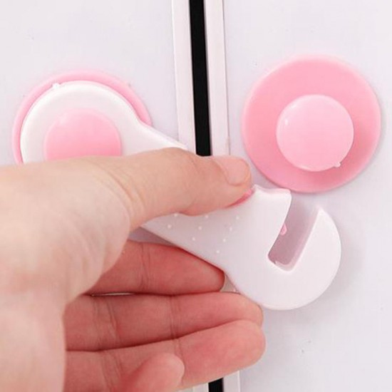 Baby Kid Toddler Safety Gear Plastic Door Drawer Wardrobe Protection Lock Baby Kid Toddler Safety Gear Plastic Door Drawer Wardrobe Protection Lock