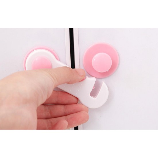 Baby Kid Toddler Safety Gear Plastic Door Drawer Wardrobe Protection Lock Baby Kid Toddler Safety Gear Plastic Door Drawer Wardrobe Protection Lock