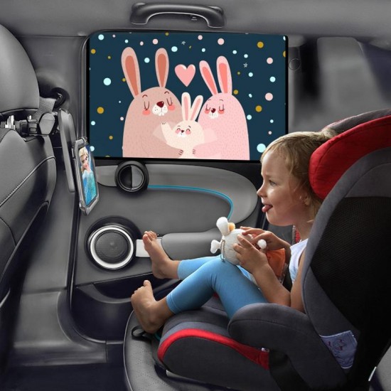 Cartoon Magnetic Car Sun Protector Side Window Sunshade Curtain Summer Adjustable Sunscreen Baby Shade Solar UV Foils Cartoon Magnetic Car Sun Protector Side Window Sunshade Curtain Summer Adjustable Sunscreen Baby Shade Solar UV Foils