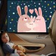 Cartoon Magnetic Car Sun Protector Side Window Sunshade Curtain Summer Adjustable Sunscreen Baby Shade Solar UV Foils