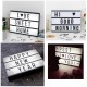 141 Letters A4 Cinematic Cinema Light Up Letter Box Sign Light Box Wedding Party Baby Toys