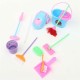 Mini 9Pcs a Set Doll Cleaning Tools Furniture Home Princess Baby Plush Cleaner Household Model Toys