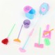Mini 9Pcs a Set Doll Cleaning Tools Furniture Home Princess Baby Plush Cleaner Household Model Toys