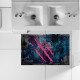 PAG 3D Bathroom Anti Slip Break Pattern Floor Sticker Waterproof Washable Shower Room Decor