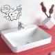 Removable Toothbrush Printed Waterproof Sticker Bathroom Wall Decal