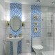Waterproof Crystal 3D Mosaic Tiles Wall Sticker for Bathroom Decor