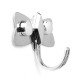 1/3/4/5 Hooks Stainless Clothes Wall Hanger Bathroom Towel Rack